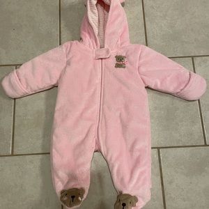 Baby snowsuit suit, size 3-6 months.